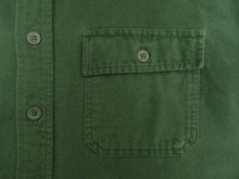 他の写真2: 00'S LL Bean シャモアクロス 長袖 シャツ ダークグリーン (VINTAGE)