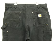 他の写真3: 00'S CARHARTT ダック ダブルニーペインターパンツ ブラック W36L30 (VINTAGE)