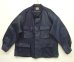 画像1: アメリカ軍 "VITIN GARMENT MFG CORP製" BDUジャケット ネイビー/ツートンカラー XL-R (DEADSTOCK) (1)