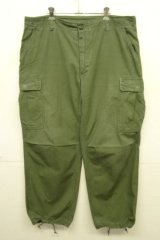 60'S アメリカ軍 US ARMY "JUNGLE FATIGUE" カーゴパンツ L-R (VINTAGE)