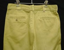 他の写真3: 70'S DICKIES 874 チビタグ ワークパンツ TALONアルミジップ ベージュ W33L32 USA製 (VINTAGE)