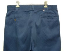 他の写真3: 80'S DICKIES チビタグ ツープリーツ ワークパンツ ネイビー W34L30 USA製 (VINTAGE)