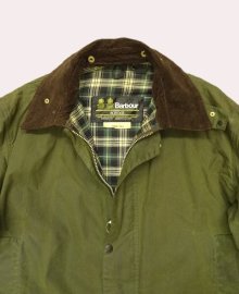 他の写真2: 80'S BARBOUR 2クレスト 旧タグ "BORDER" オイルドジャケット オリーブ イングランド製 (VINTAGE)