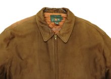 他の写真1: 90'S J.CREW 旧タグ 裏地キルティング レザードリズラージャケット ブラウン (VINTAGE)