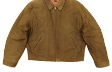 他の写真2: 90'S J.CREW 旧タグ 裏地キルティング レザードリズラージャケット ブラウン (VINTAGE)