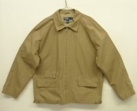 90'S RALPH LAUREN コットン ドライビングジャケット タン (VINTAGE)