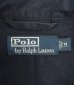 画像2: 90'S RALPH LAUREN チンスト付き コットン ハーフコート ネイビー (VINTAGE) (2)