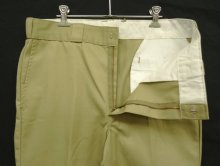 他の写真1: 80'S LL Bean "DICKIES製" ワークパンツ ベージュ W34L29 USA製 (VINTAGE)