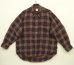 画像1: 60'S BROOKS BROTHERS "BROOKS FLANNEL" 6ボタン フランネル BDシャツ チェック柄 イギリス製 (VINTAGE) (1)