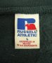 画像2: 90'S RUSSELL ATHLETIC ハーフジップ スウェットシャツ ダークグリーン メキシコ製 (VINTAGE) (2)