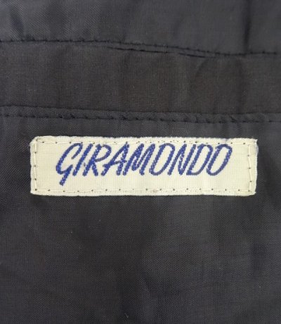 画像2: GIRAMONDO 襟コーデュロイ 裏地付き ファイヤーマンコート ダークネイビー (VINTAGE)