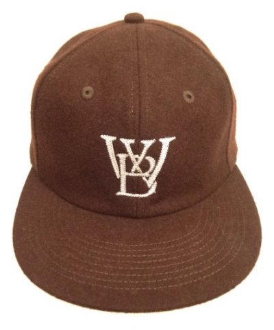 画像2: WOODBLOCK "CLASSIC WB LOGO WOOL CAP" BROWN (VINTAGE)