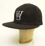 WOODBLOCK "CLASSIC WB LOGO WOOL CAP" BLACK (VINTAGE)