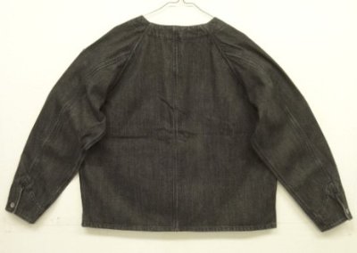 画像3: WOODBLOCK "DENIM ENGINEER JACKET" BLACK (VINTAGE)