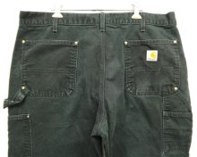 他の写真3: 00'S CARHARTT ダック ダブルニーペインターパンツ フェードブラック W38L30 (VINTAGE)