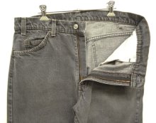 他の写真1: 80'S LEVIS 505 デニム 先染めブラック W36L30 USA製 (VINTAGE)