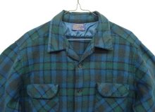 他の写真1: 60'S PENDLETON "BOARD SHIRT" ウール オープンカラーシャツ チェック柄 USA製 (VINTAGE)