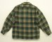 画像3: 70'S PENDLETON "BOARD SHIRT" ウール オープンカラーシャツ チェック柄 USA製 (VINTAGE) (3)