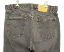 他の写真3: 80'S LEVIS 505 デニム 先染めブラック W36L30 USA製 (VINTAGE)