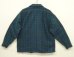 画像4: 60'S PENDLETON "BOARD SHIRT" ウール オープンカラーシャツ チェック柄 USA製 (VINTAGE) (4)