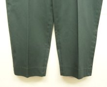 他の写真2: 70'S LEE "CHETOPA TWILL" ワークパンツ TALONジップ ダークグリーン USA製 (VINTAGE)