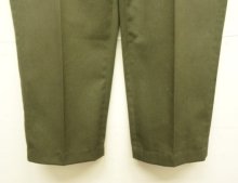 他の写真2: 70'S SEARS "PERMA-PREST" ワークパンツ 42TALONジップ オリーブ (VINTAGE)