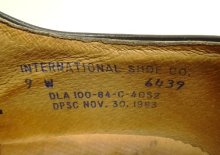 他の写真2: 80'S アメリカ軍 US NAVY "INTERNATIONAL SHOE CO製" ラバーソール サービスシューズ (VINTAGE)