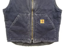 他の写真3: 00'S CARHARTT 裏地キルティング ダックベスト ネイビー USA製 (VINTAGE)