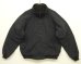 画像1: 90'S LANDS' END "SQUALL JACKET" 裏フリース ドリズラージャケット ブラック USA製 (VINTAGE) (1)