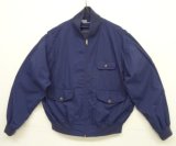 80'S RALPH LAUREN フラップ付きポケット ドリズラージャケット ネイビー (VINTAGE)