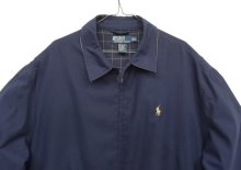 他の写真1: 90'S RALPH LAUREN チンスト付き ドリズラージャケット ネイビー (VINTAGE)