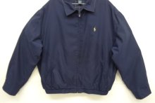 他の写真3: 90'S RALPH LAUREN チンスト付き ドリズラージャケット ネイビー (VINTAGE)