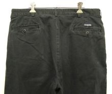 他の写真3: 90'S RALPH LAUREN "ANDREW PANT" ツープリーツ チノパンツ W36L31 フェードブラック (VINTAGE)