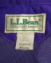 画像2: 80'S LL Bean ナイロン バギーズジャケット ネイビー/パープル USA製 (VINTAGE) (2)