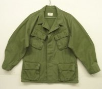 60'S アメリカ軍 US ARMY "JUNGLE FATIGUE" リップストップ ファティーグジャケット M-SHORT (VINTAGE)