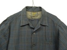 他の写真1: 60'S PENDLETON "SIR PENDLETON" ウール 長袖 オープンカラーシャツ チェック柄 USA製 (VINTAGE)