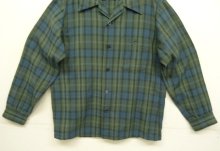 他の写真3: 60'S PENDLETON "SIR PENDLETON" ウール 長袖 オープンカラーシャツ チェック柄 USA製 (MINT CONDITION)