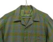 他の写真1: 60'S PENDLETON "SIR PENDLETON" ウール 長袖 オープンカラーシャツ チェック柄 USA製 (VINTAGE)