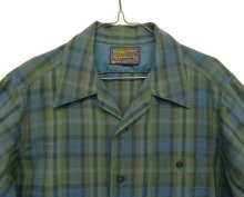 他の写真1: 60'S PENDLETON "SIR PENDLETON" ウール 長袖 オープンカラーシャツ チェック柄 USA製 (MINT CONDITION)