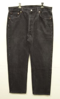 00'S LEVIS 501 デニム ブラック USA製 W38L30 (VINTAGE)