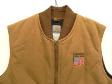 他の写真1: 00'S CARHARTT 裏地キルティング ダックベスト ブラウン USA製 (VINTAGE)