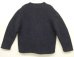 画像3: 90'S J.CREW 旧タグ ウール Vネック ジップカーディガン ネイビー (MINT CONDITION) (3)