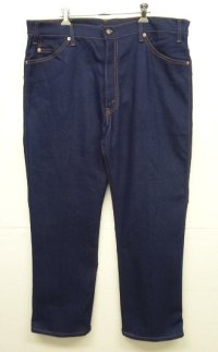 80'S LEVIS 509 デニム インディゴ 42TALONジップ W40L30 USA製 (DEADSTOCK)