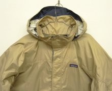 他の写真1: 00'S PATAGONIA リップストップナイロン シェルジャケット ベージュ/ネイビー (VINTAGE)