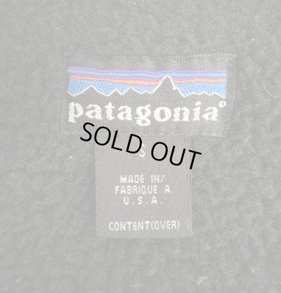 画像2: 90'S PATAGONIA シンチラシャーリングコート ブラック USA製 (VINTAGE)