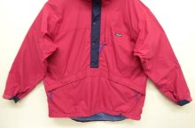 他の写真2: 90'S PATAGONIA "BACK BOWL ANORAK" ナイロン アノラック マゼンタ/ネイビー (VINTAGE)