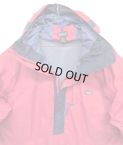 画像3: 90'S PATAGONIA "BACK BOWL ANORAK" ナイロン アノラック マゼンタ/ネイビー (VINTAGE)