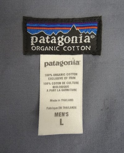 画像2: 00'S PATAGONIA コットン ドリズラージャケット グレー (VINTAGE)