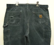 他の写真3: 00'S CARHARTT ダブルニー ダック ペインターパンツ フェードブラック W38L34 (VINTAGE)