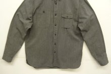 他の写真3: RRL ガチャポケ マチ付き ブラックシャンブレー ワークシャツ ソルト&ペッパー (USED)